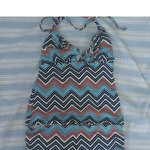 Old Navy Multicolor Chevron Swimsuit